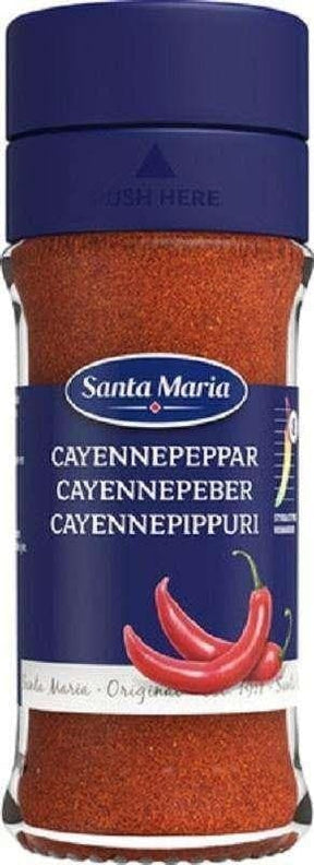 Santa Maria Cayenne Pepper Powder 30g, 12-Pack - Scandinavian Goods
