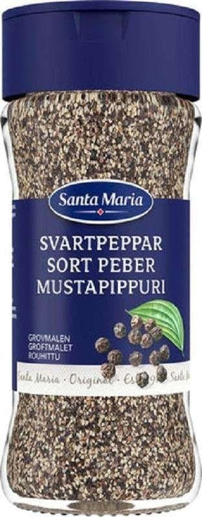 Santa Maria Crushed Black Pepper 59g - Scandinavian Goods