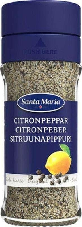 Santa Maria Lemon Pepper 55g, 12-Pack - Scandinavian Goods