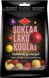 Suklaalakukuulat Fruit & Berries 140g - Scandinavian Goods