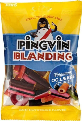 Toms Pingvin Blanding 130g, 16-Pack - Scandinavian Goods