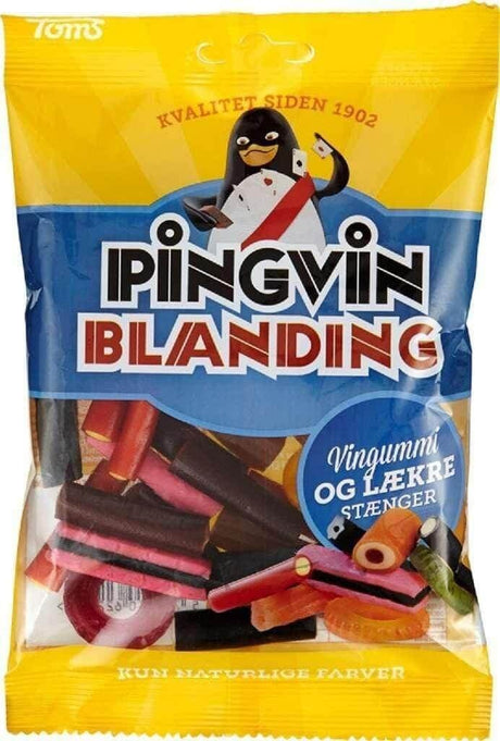 Toms Pingvin Blanding 130g, 16-Pack - Scandinavian Goods