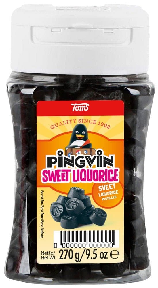Toms Pingvin Sweet Liquorice 270g - Scandinavian Goods