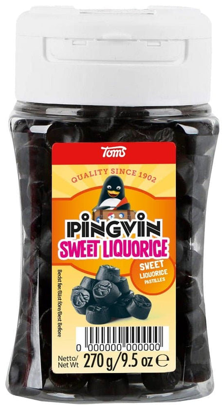 Toms Pingvin Sweet Liquorice 270g - Scandinavian Goods