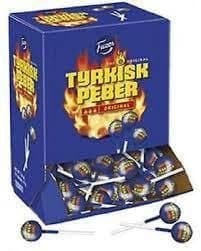 Tyrkisk Peber Lollipop 1,35 kg - Scandinavian Goods