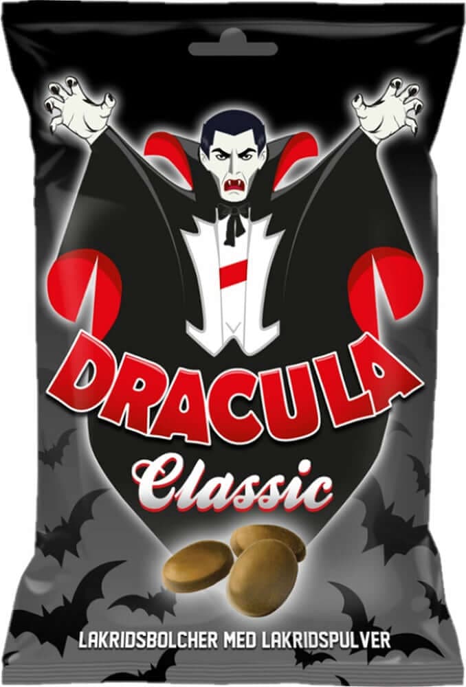 Dracula Classic 90g | Danish Licorice Candy