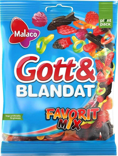 Gott & Blandat Favoritmix 190g, 10-Pack - Scandinavian Goods