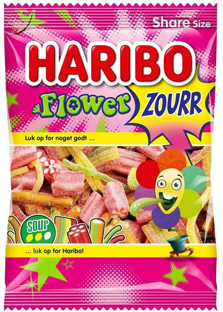 Haribo Flowerzourr 250g - Scandinavian Goods