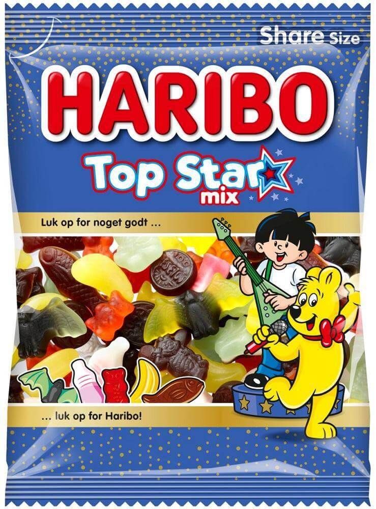 Haribo Top Star Mix 275g - Scandinavian Goods