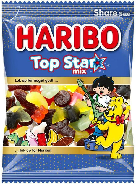 Haribo Top Star Mix 275g - Scandinavian Goods