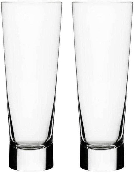 Iittala Aarne Beer 38 cl, clear, 2 pcs - Scandinavian Goods