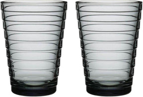 Iittala Aino Aalto tumbler 33 cl, grey, 2 pcs - Scandinavian Goods