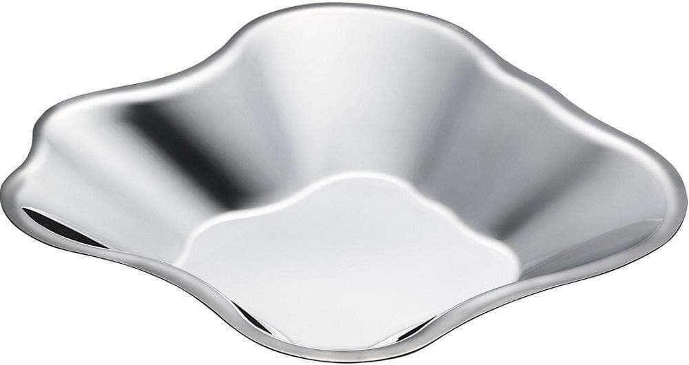 Iittala Alvar Aalto Collection bowl 60 x 358 mm, silver - Scandinavian Goods
