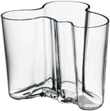 Iittala Alvar Aalto Collection vase 120 mm, clear - Scandinavian Goods