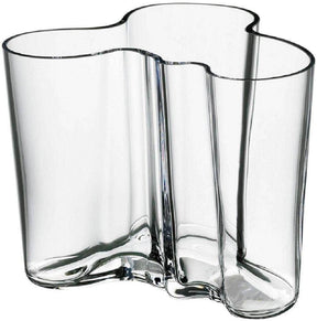 Iittala Alvar Aalto Collection vase 120 mm, clear - Scandinavian Goods