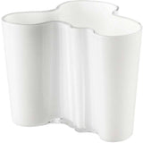Iittala Alvar Aalto Collection vase 120 mm, white - Scandinavian Goods