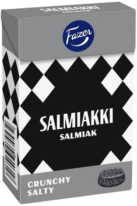 Salmiakki Crunchy Salty 70g, 16-Pack - Scandinavian Goods