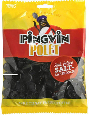 Toms Pingvin Polet 250g, 8-Pack - Scandinavian Goods